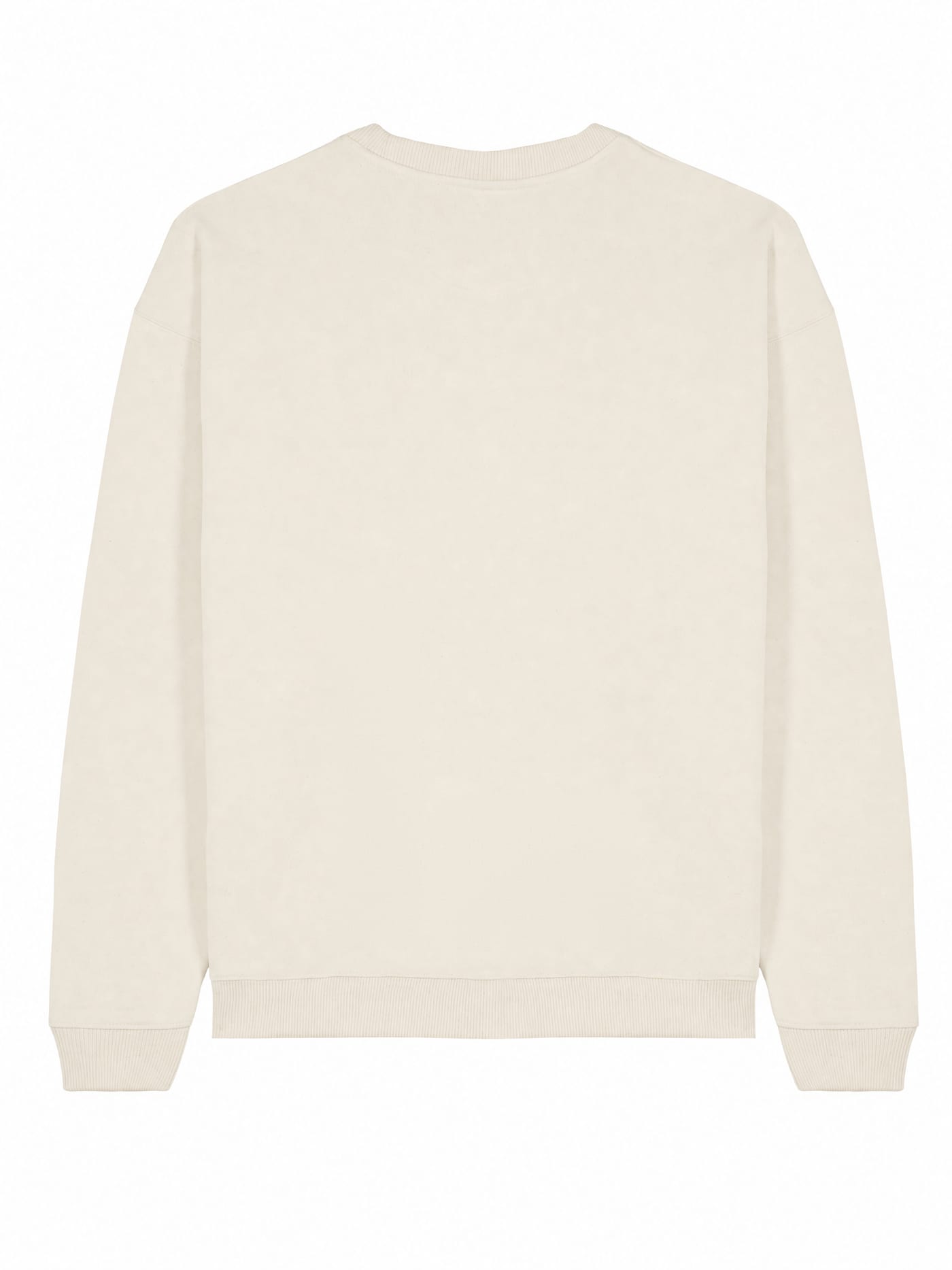 Sweatshirt NΦ — Hinten (mit KI erstellte Aufnahme)